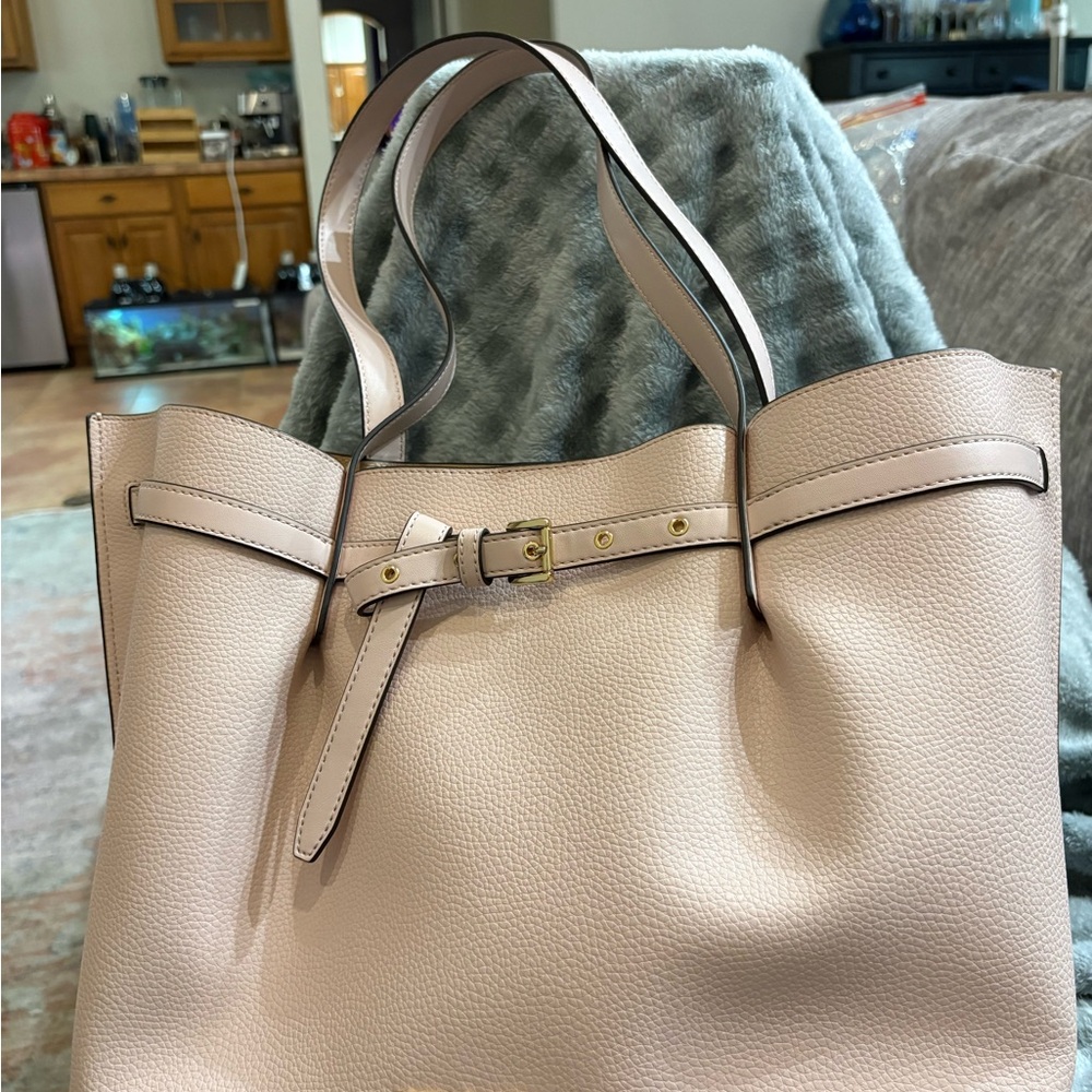 Classic Pebbled Leather Tote Bag in Light Pink Michael Kors- NWT